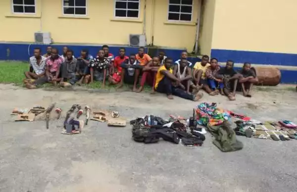 Police parades suspected killers of APC chieftain, cultists, kidnappers